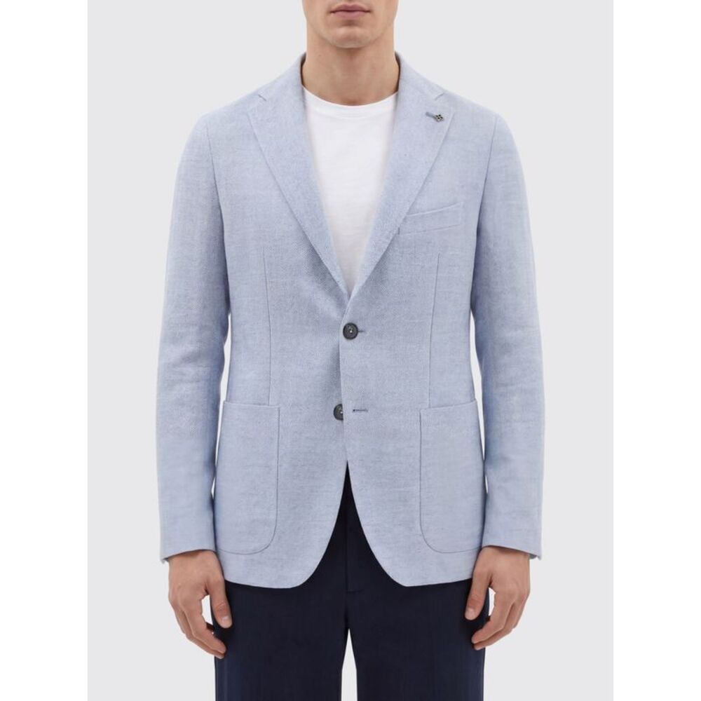 Tagliatore Jacket Men Blue